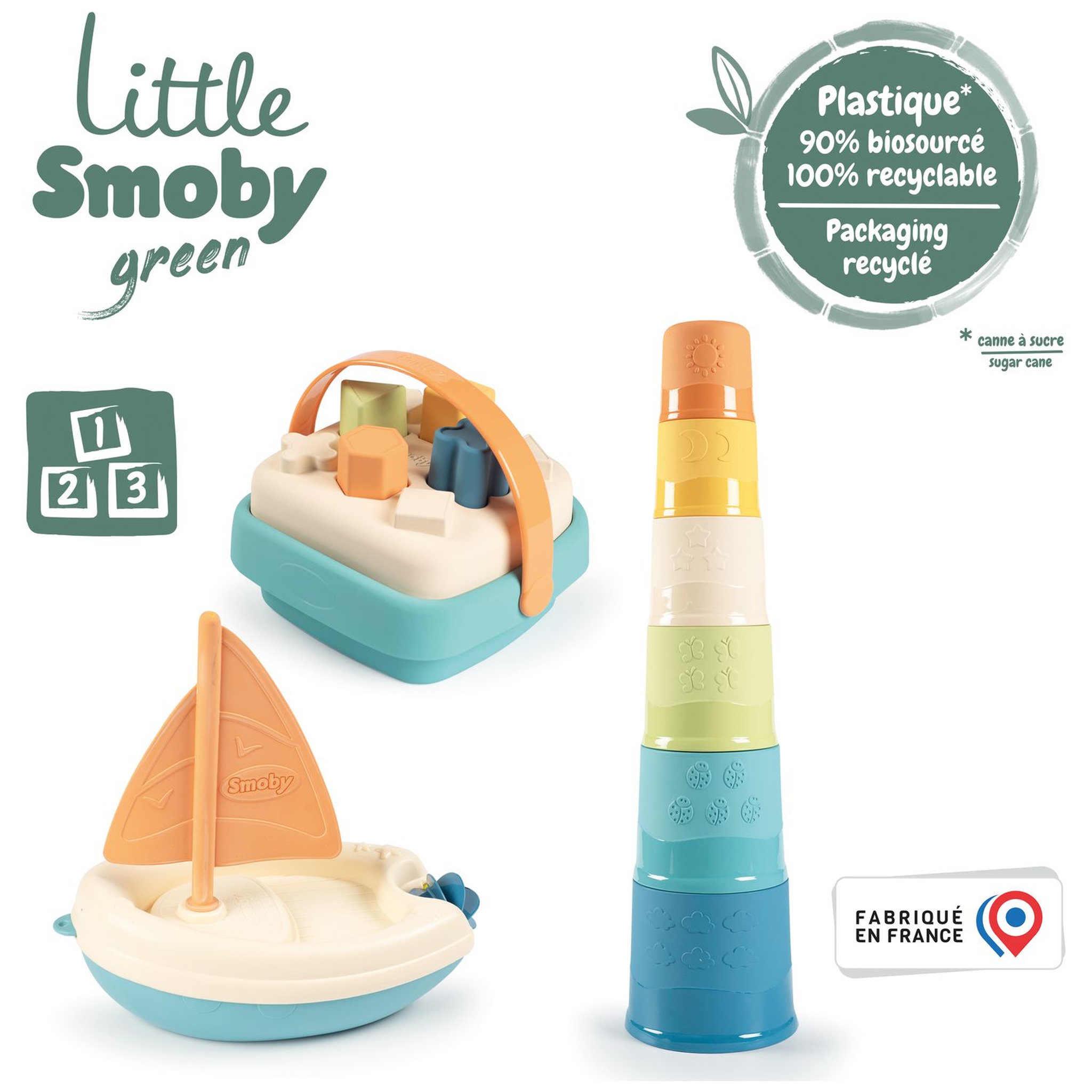 Voir la diapositive 2 : SMOBY LS Green Coffret Eveil et Bain