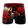 Voir la diapositive 6 : FREEGUN Lot de 4 boxers homme Rock Da Summer
