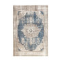 Voir la diapositive 1 : Paris Prix Tapis Imprimé Antique  Vintage  Beige & Bleu