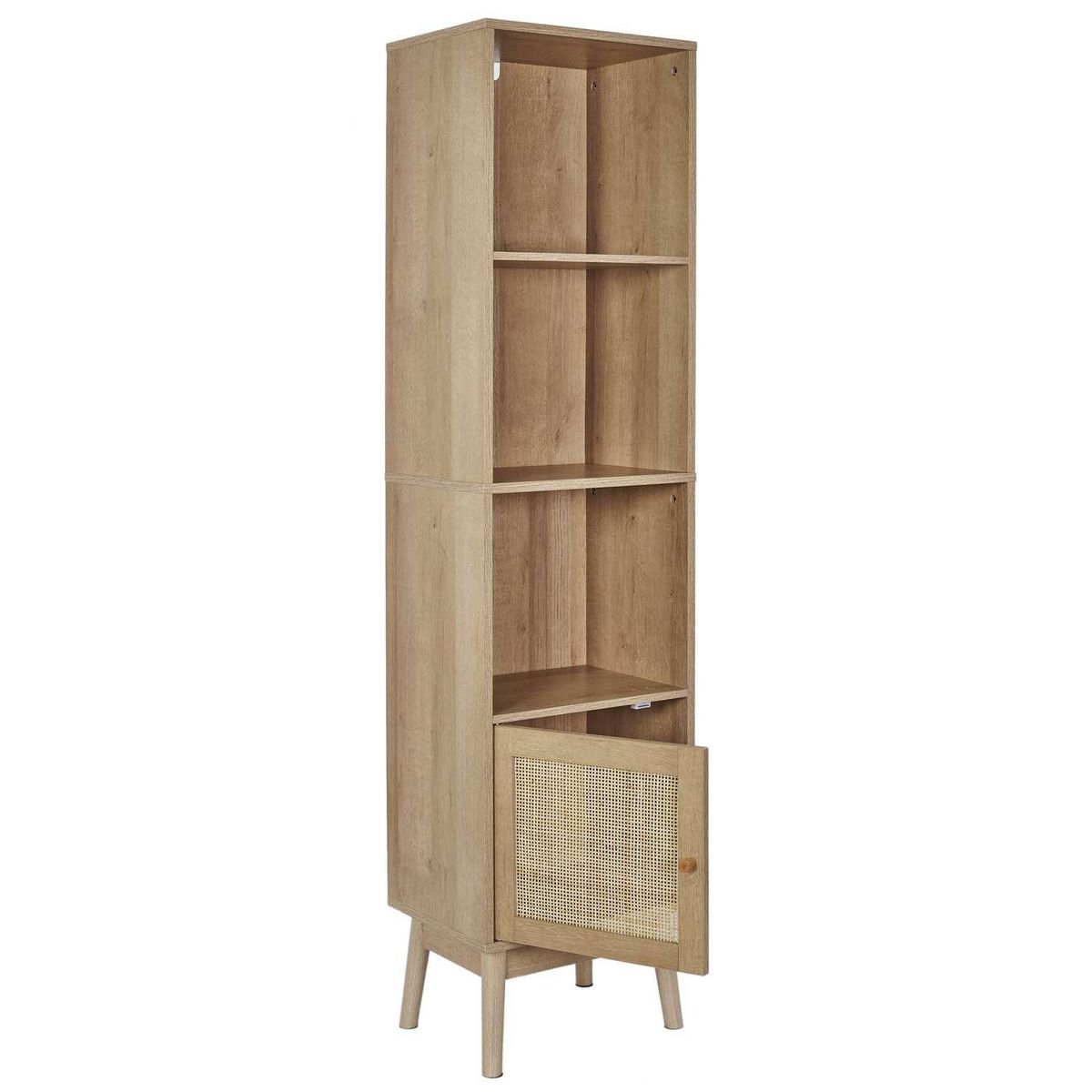 The Home Deco Factory Colonne de rangement Bali en cannage -  Marron