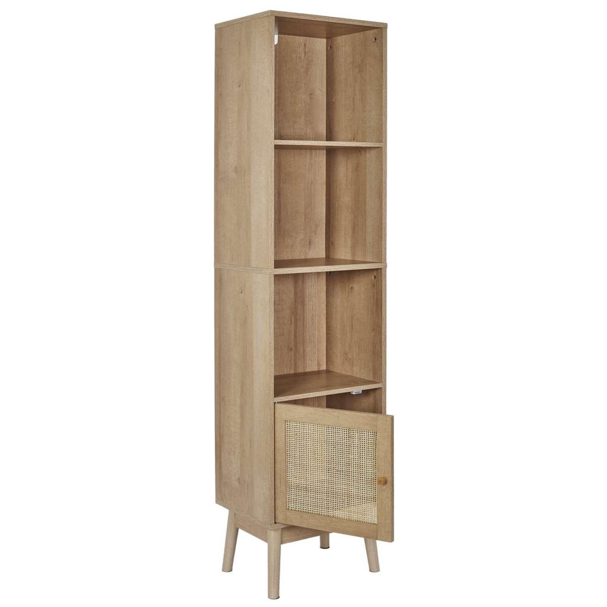 The Home Deco Factory Colonne de rangement Bali en cannage -  Marron