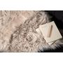 Voir la diapositive 5 : Paris Prix Tapis Imitation Fourrure  Katy  60x90cm Beige