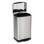Voir la diapositive 2 : FIVE Poubelle de Cuisine en Inox  Ariane  20L Argent