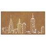 Voir la diapositive 5 : VIDAXL Decoration murale jardin 105x55cm acier corten design d'horizon