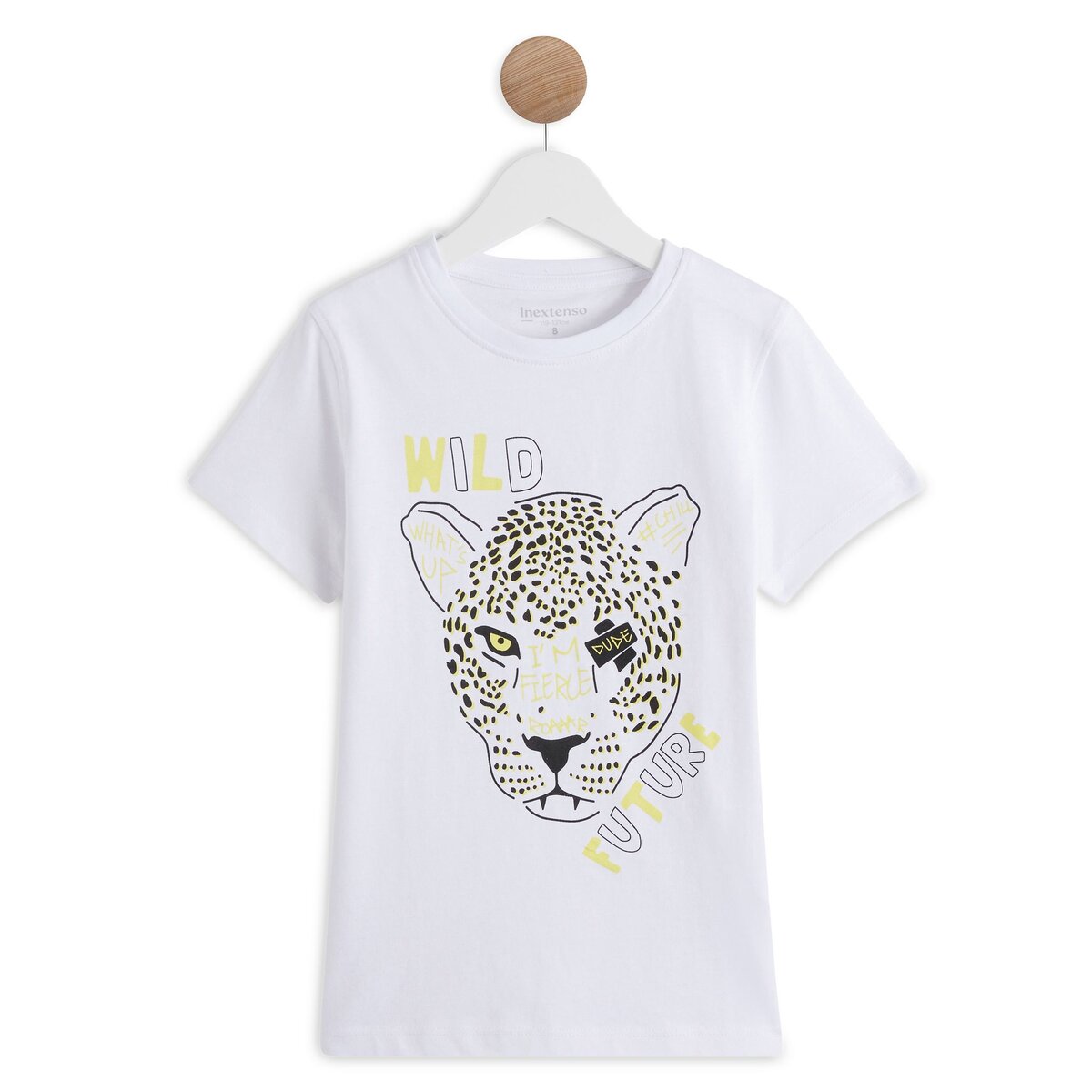 INEXTENSO T-shirt manches courtes tigre garçon