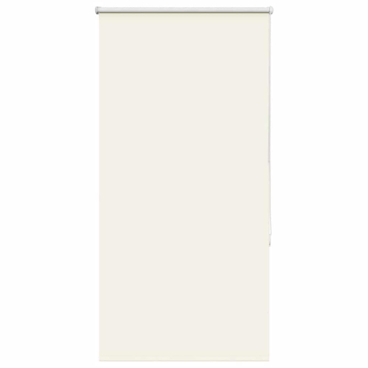 VIDAXL Store enrouleur occultant blanc casse 70x175cm largeur du tissu