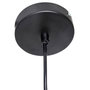 Voir la diapositive 2 : ATMOSPHERA Lampe Suspension en Métal  Azur  30cm Noir
