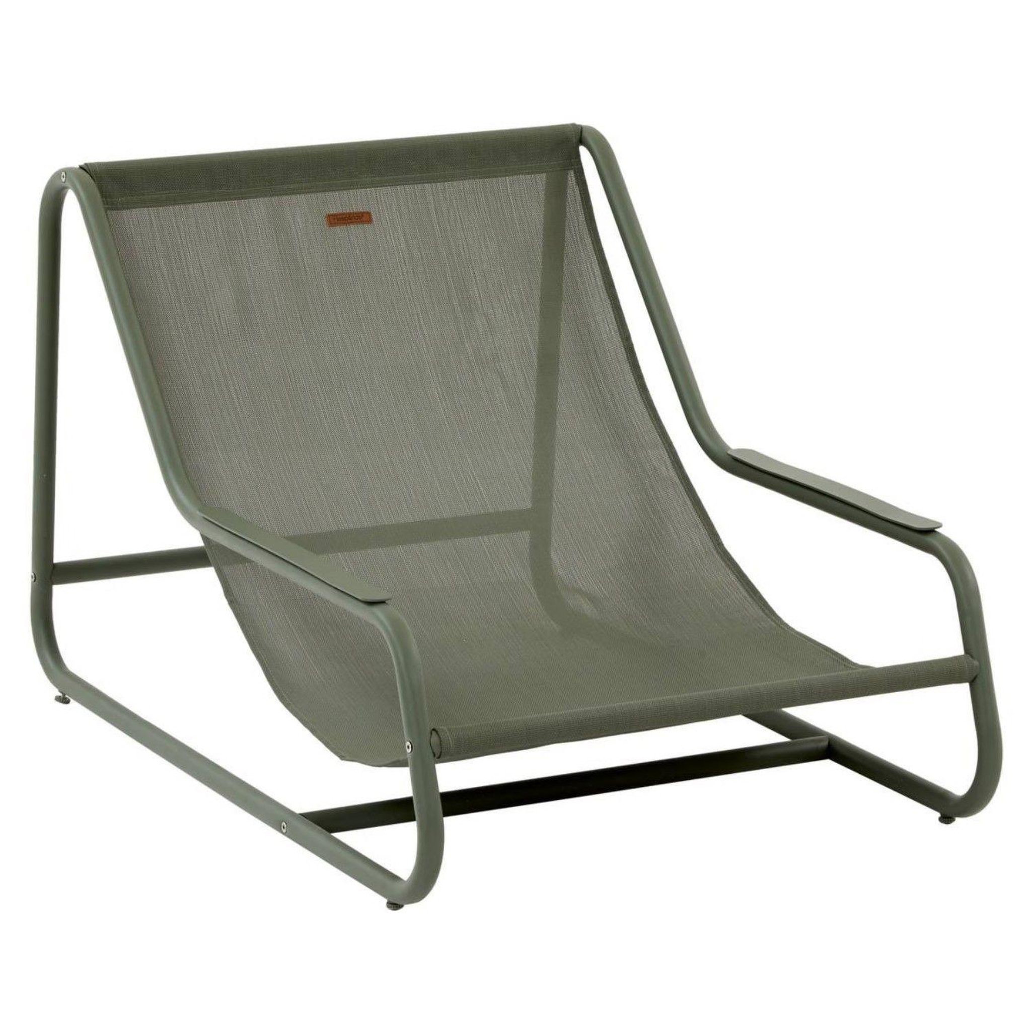 Voir la diapositive 3 : HESPERIDE Fauteuil de jardin en acier celestam