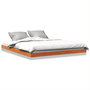 Voir la diapositive 2 : VIDAXL Cadre de lit sans matelas cire marron 150x200cm bois pin massif