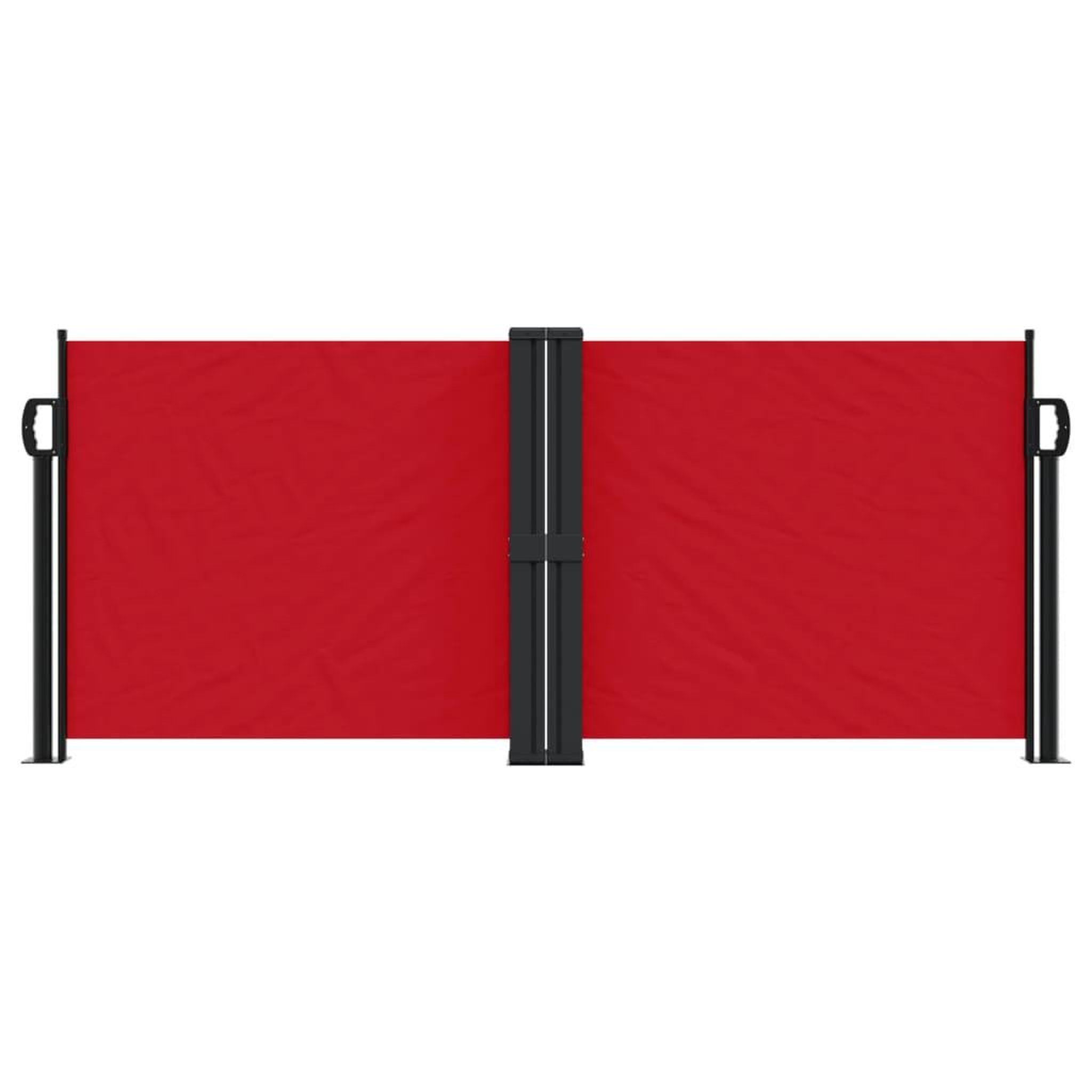 Voir la diapositive 3 : VIDAXL Auvent lateral retractable rouge 100x600 cm