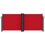 Voir la diapositive 3 : VIDAXL Auvent lateral retractable rouge 100x600 cm