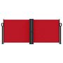 Voir la diapositive 3 : VIDAXL Auvent lateral retractable rouge 100x600 cm