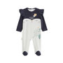 Voir la diapositive 1 : Petit Béguin Pyjama bébé en velours Holamuchacha