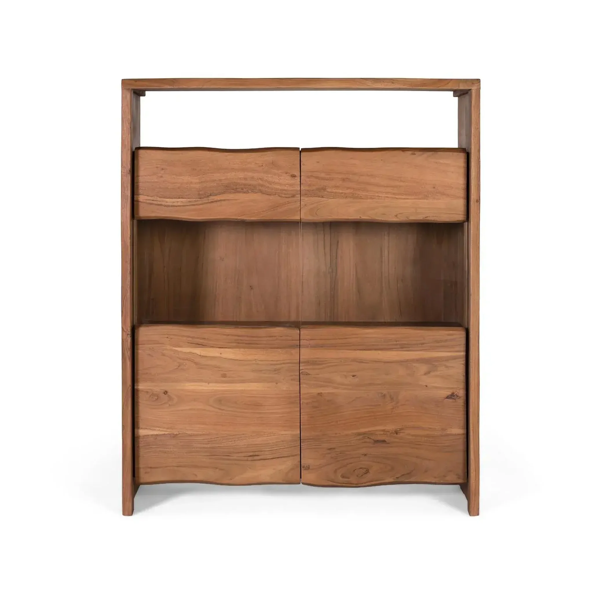 GINER Y COLOMER SL Buffet en bois d'acacia 130cm style rustique moderne