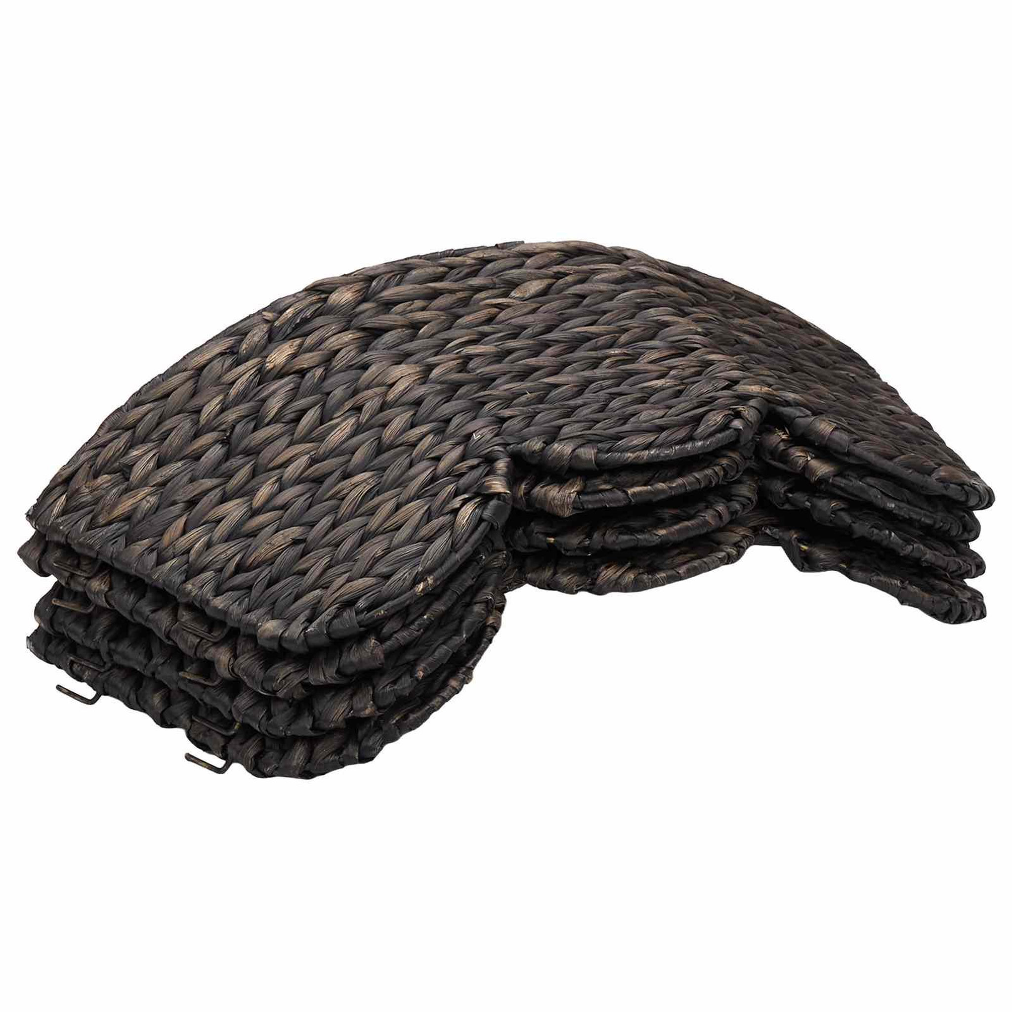 Voir la diapositive 4 : VIDAXL Collier de sapin de Noël Rond Noir Diam. 75 x 25 cm