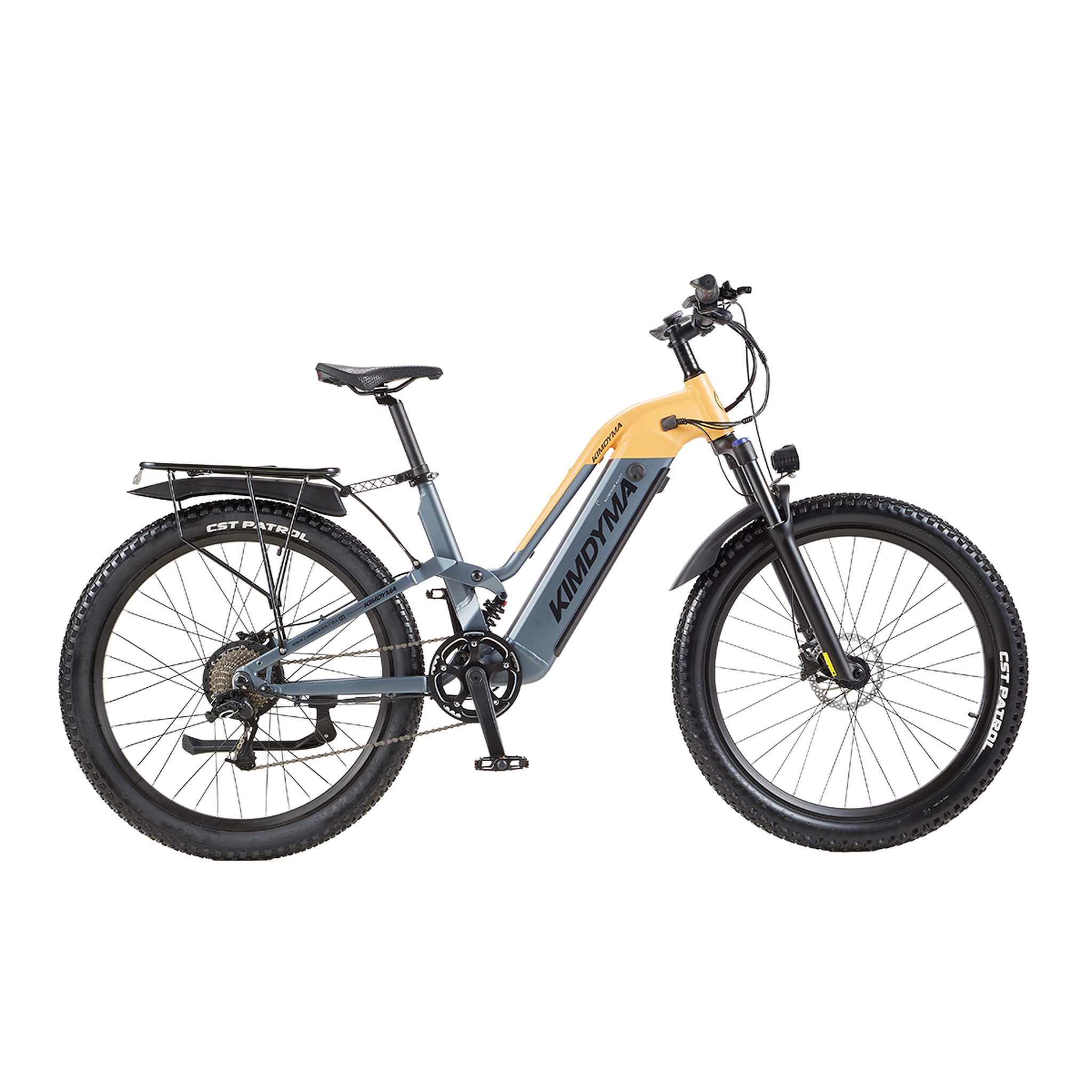KIMDYMA Vélo électrique à cadre ouvert kimdyma k02. Coloris disponibles : Bleu, Jaune