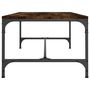 Voir la diapositive 5 : VIDAXL Table basse Chene fume 100x50x35 cm Bois d'ingenierie