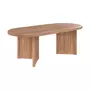 Rendez vous déco Table ovale Bana 8 personnes en bois de teck recyclé 220 cm