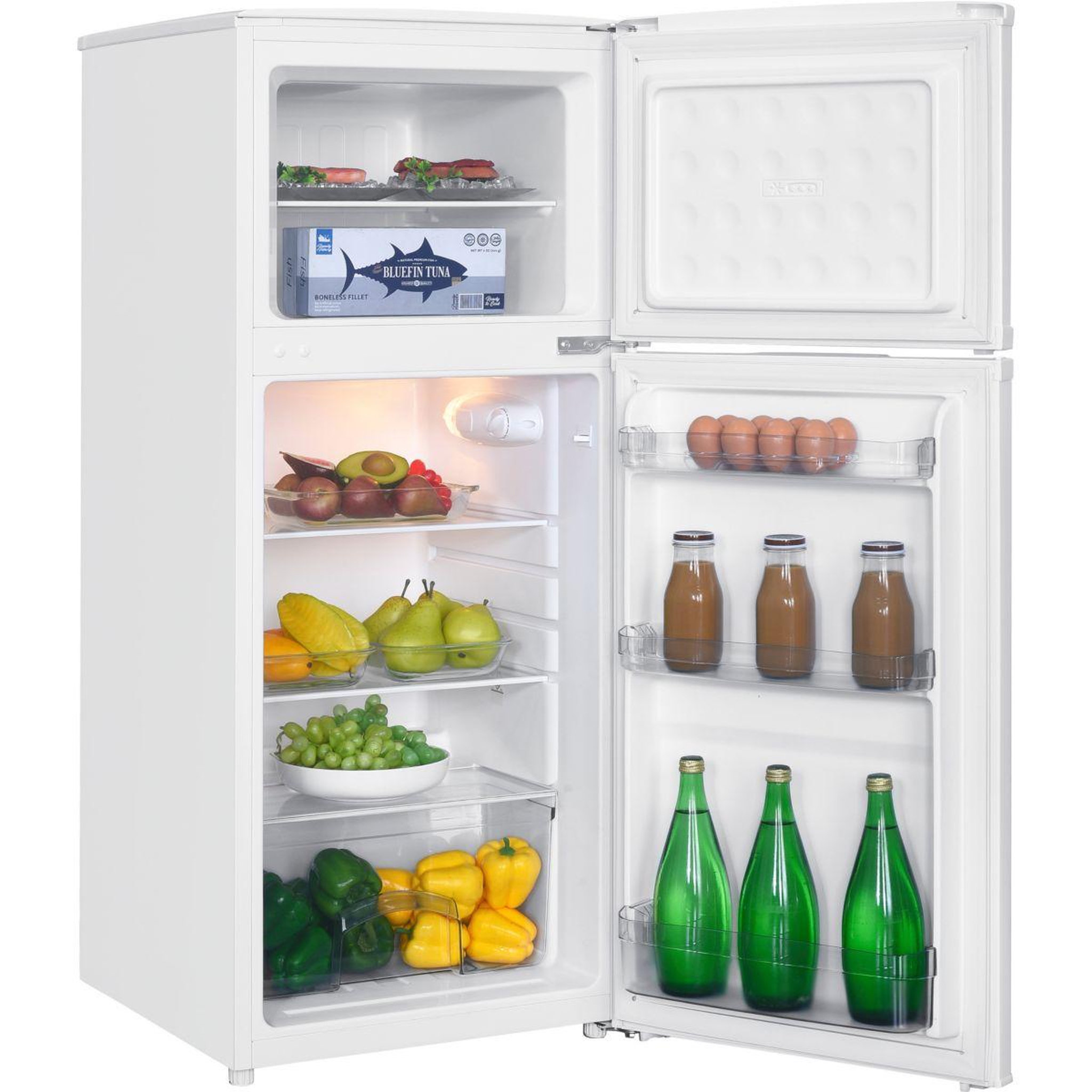 Voir la diapositive 4 : Listo Réfrigérateur 2 portes rdl130-50hob5