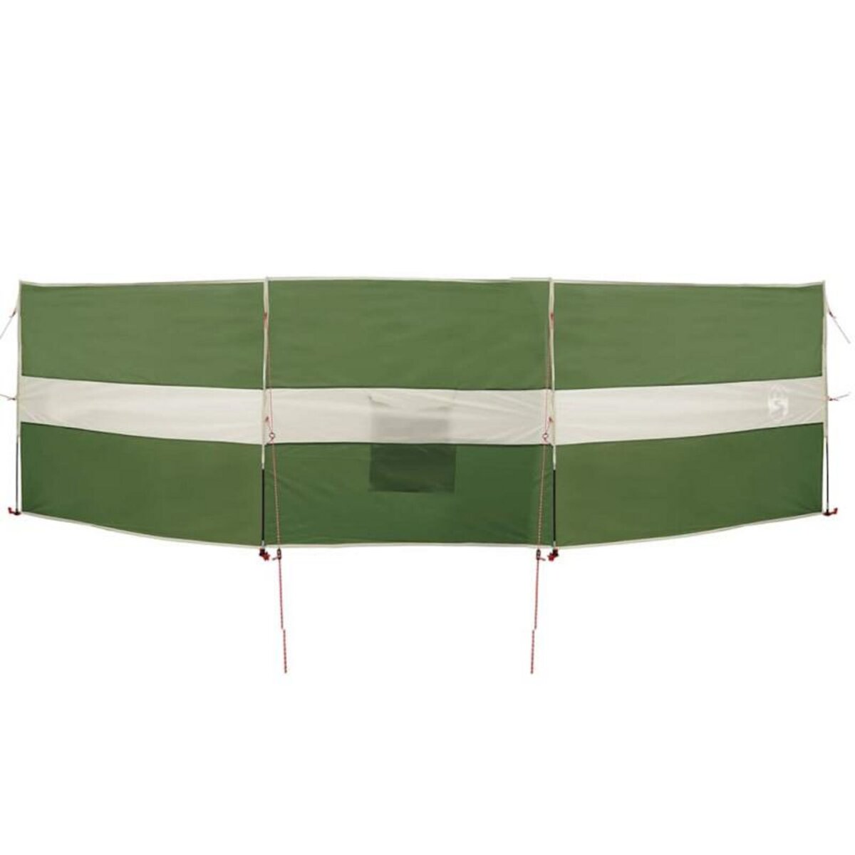 VIDAXL Brise vent de camping vert 490x123 cm imperméable