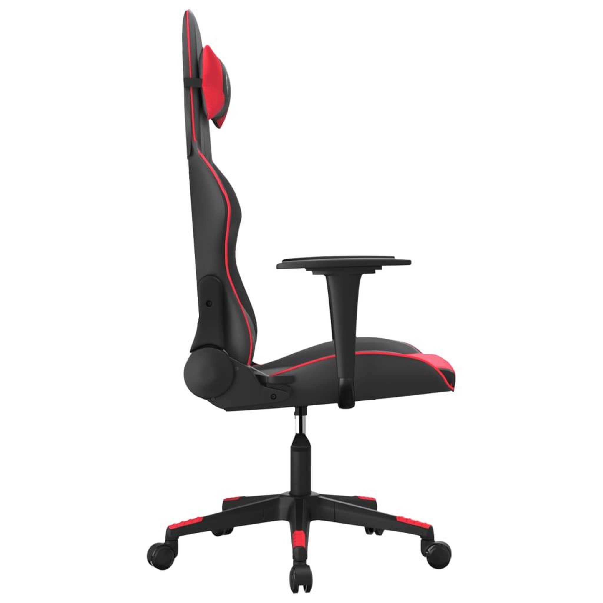 Voir la diapositive 4 : VIDAXL Chaise de jeu de massage Noir et rouge Similicuir