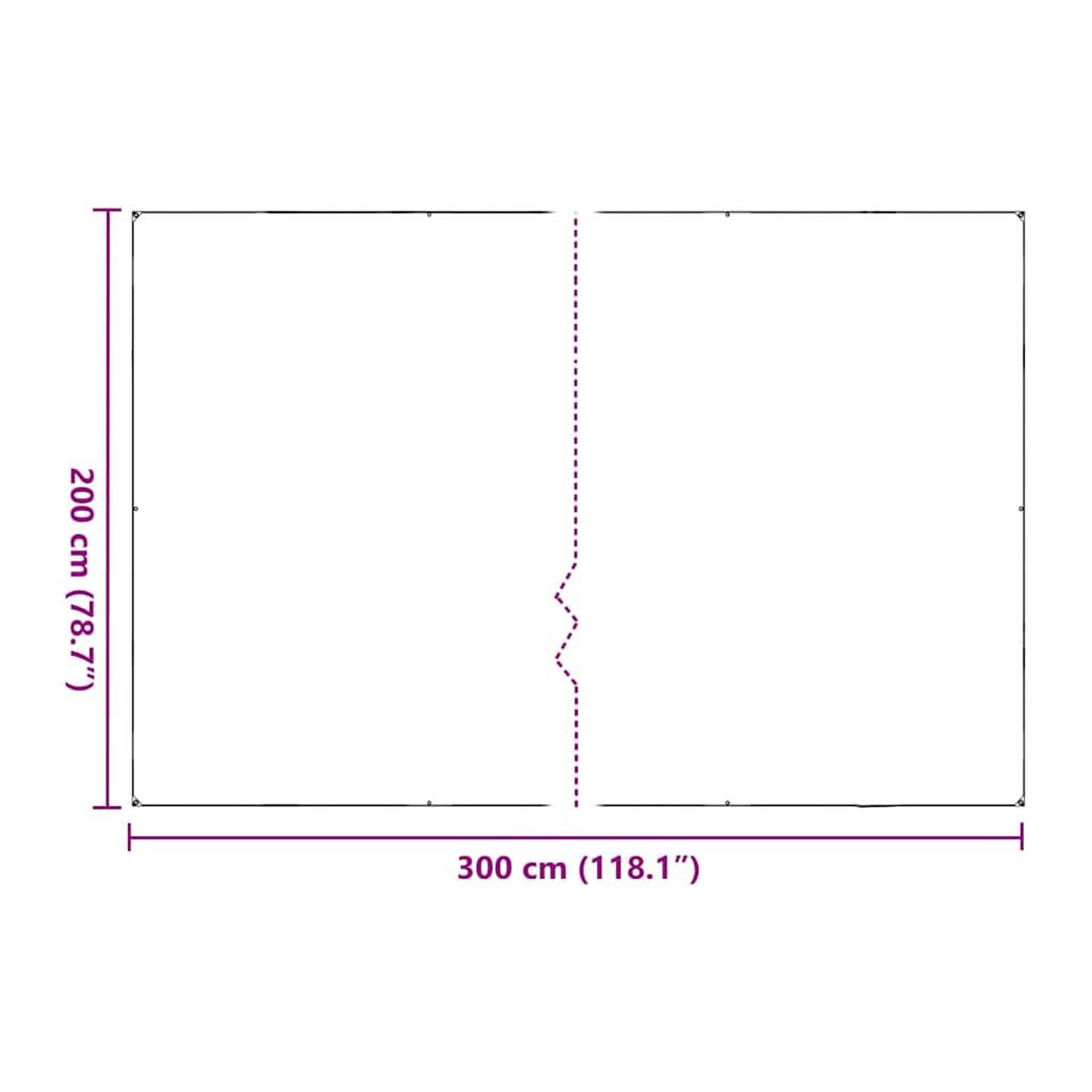 Voir la diapositive 6 : VIDAXL Housse de protection plantes avec œillets 2x3 m polyethylene