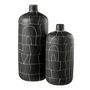 Voir la diapositive 2 : Paris Prix Vase Bouteille en Céramique  Japan  50cm Noir