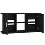 Voir la diapositive 6 : VIDAXL Support pour aquarium noir 121x41x58 cm bois d ingénierie