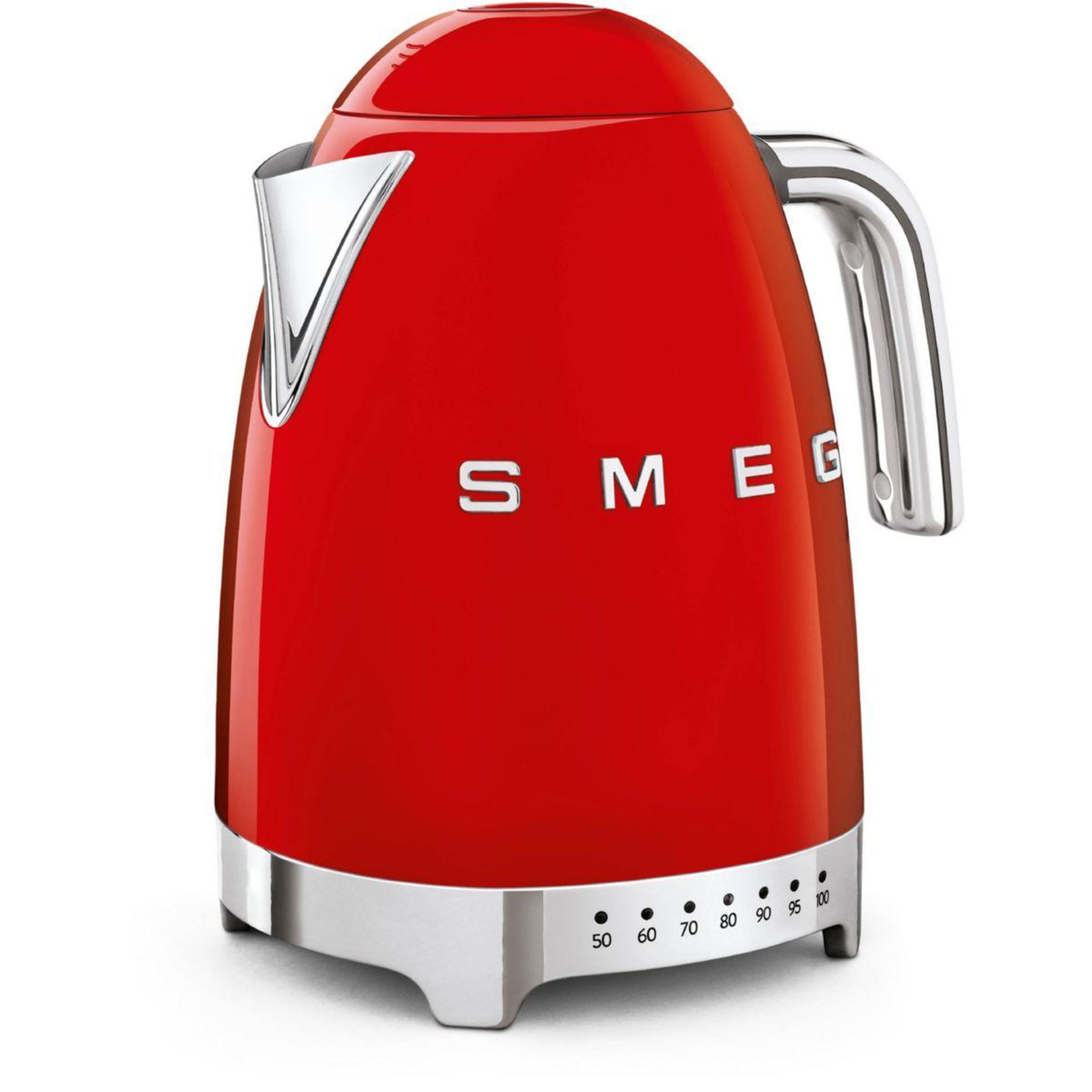 Voir la diapositive 2 : SMEG Bouilloire klf04rdeu rouge
