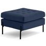 Voir la diapositive 3 : LISA DESIGN Isaure - pouf en velours