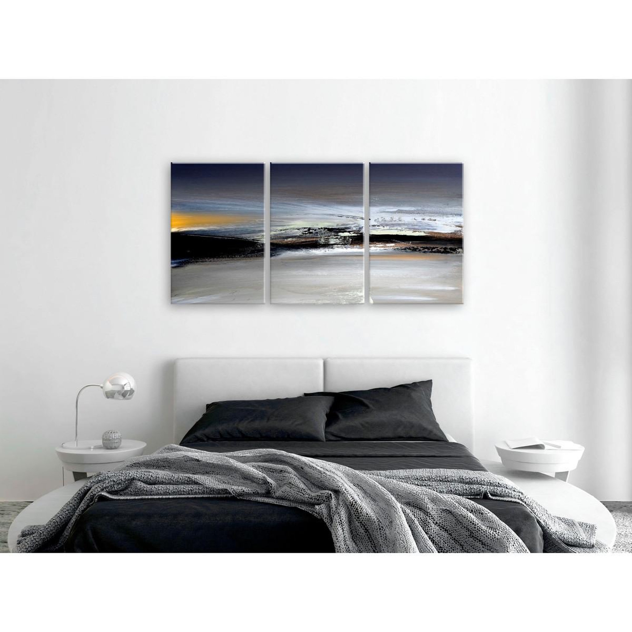 Voir la diapositive 2 : Paris Prix Tableau imprimé 3 panneaux  marine elegance