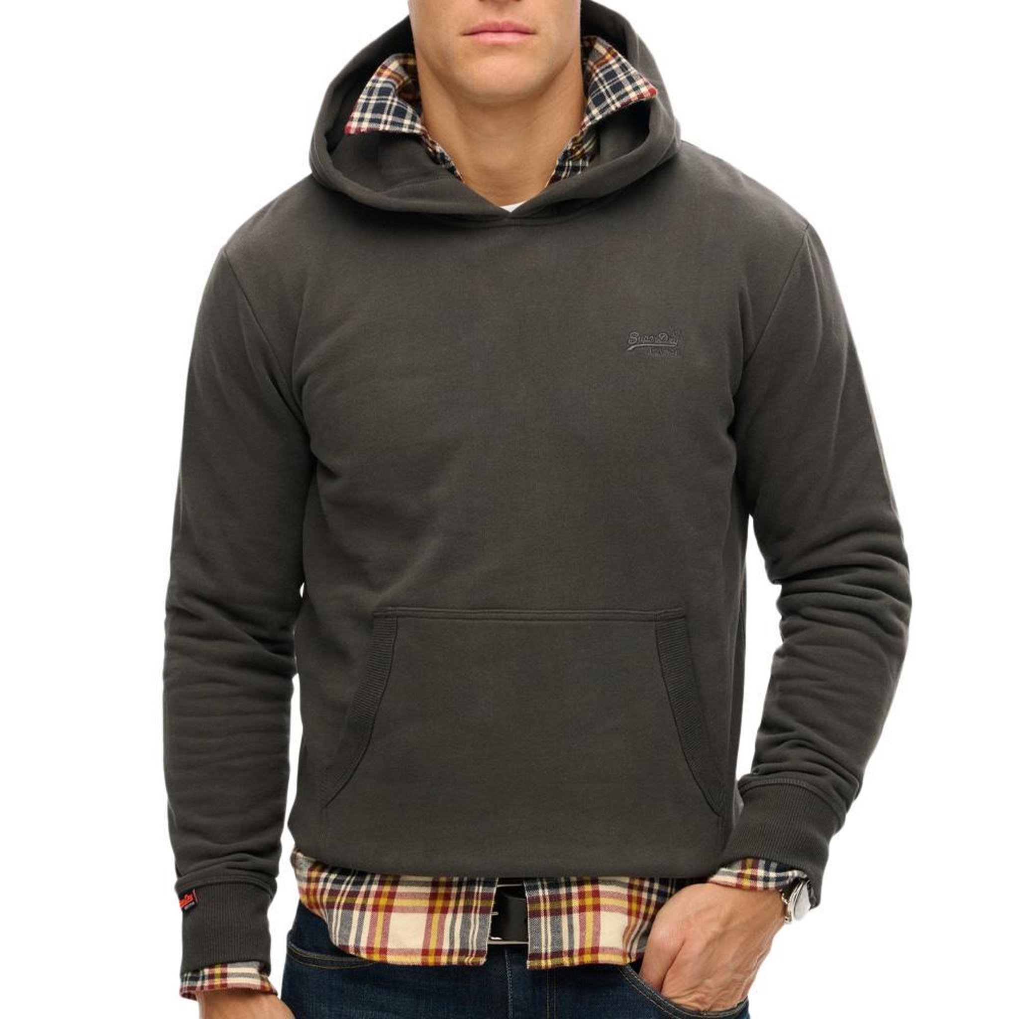 SUPERDRY Sweat  Homme Superdry Essential. Coloris disponibles : Noir