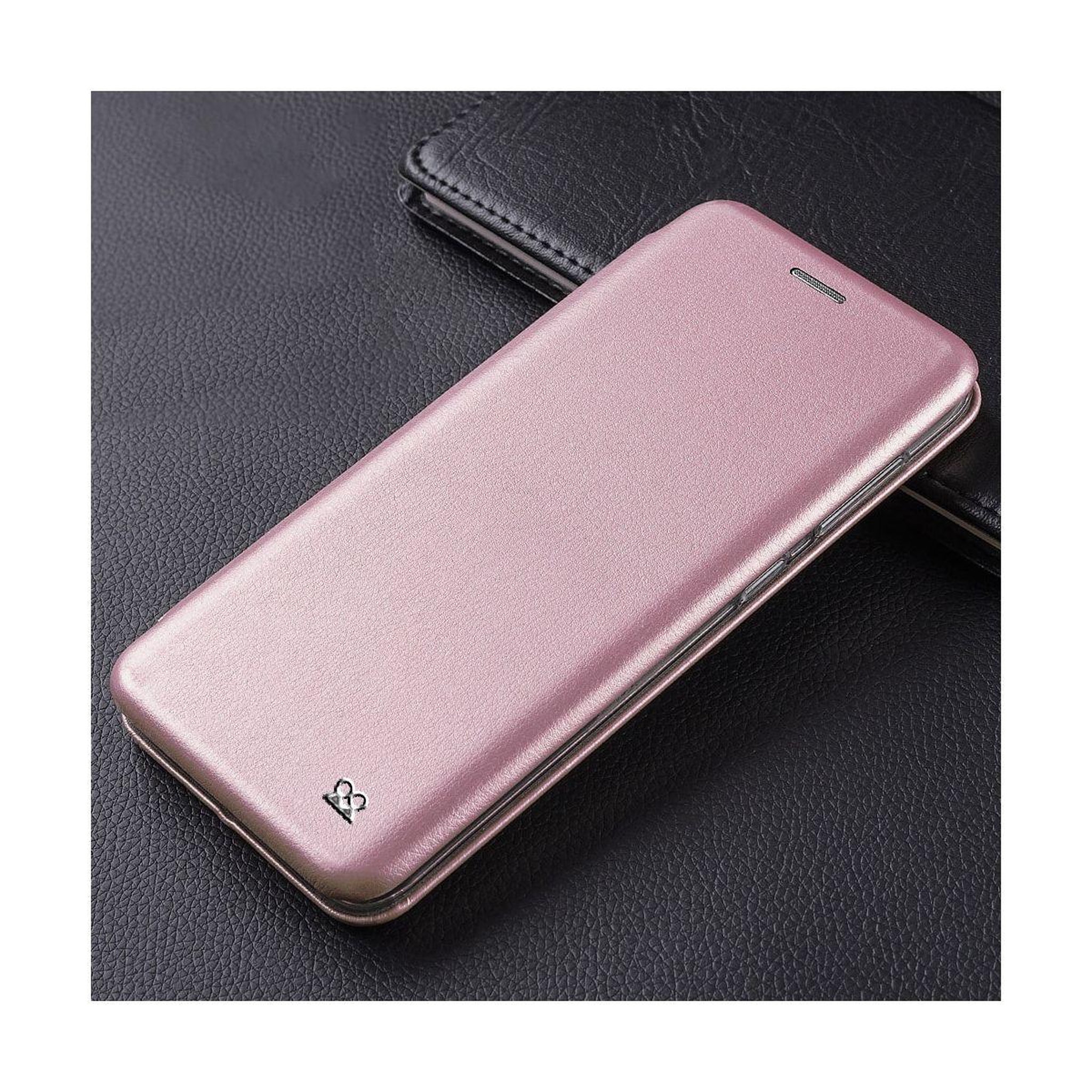 Voir la diapositive 2 : IBROZ Etui oppo find x5 lite etui cuir rose go