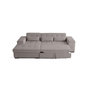 Voir la diapositive 3 : LISA DESIGN Vermont - canapé d'angle gauche - 4 places - convertible avec coffre - en velours côtelé