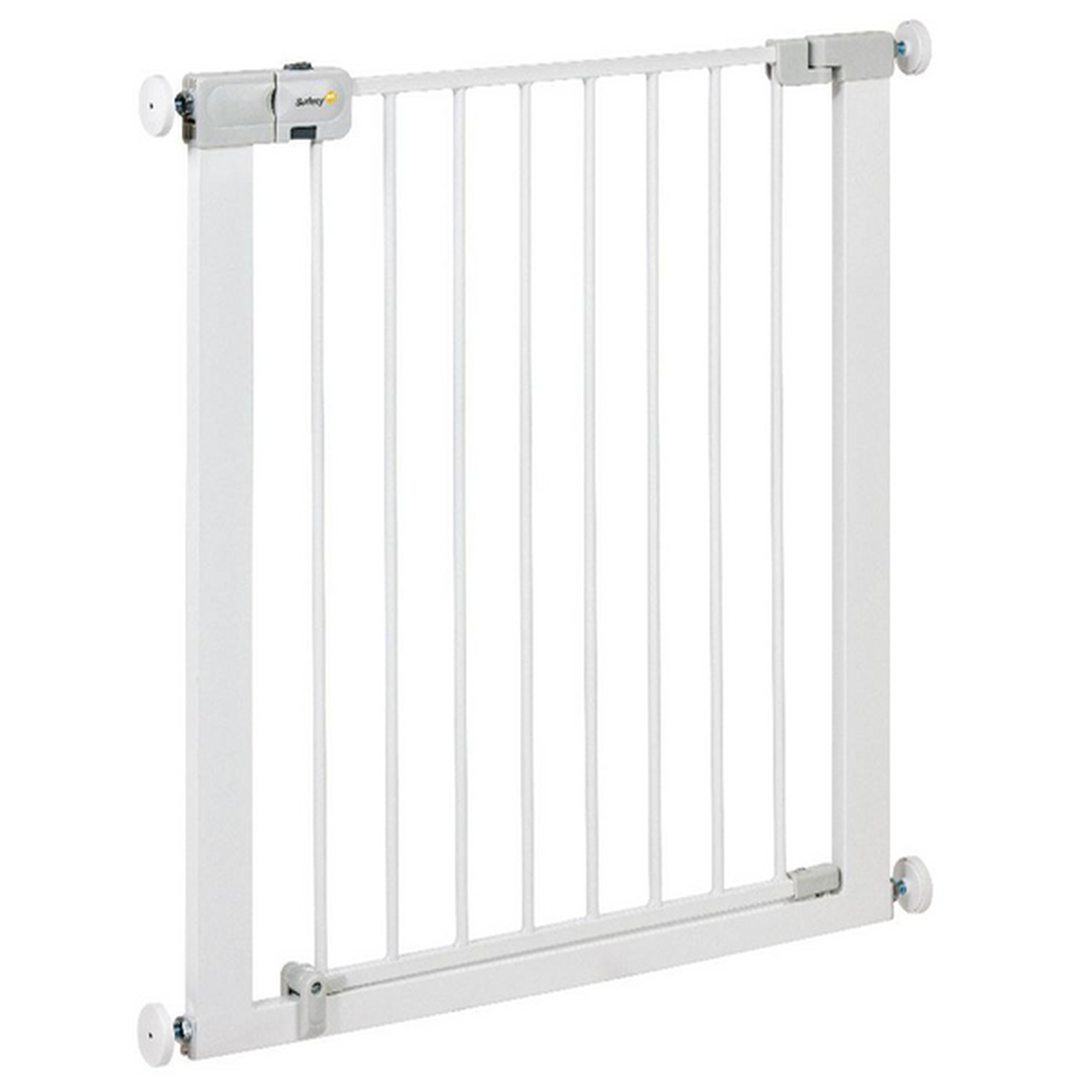 Voir la diapositive 2 : SAFETY FIRST Barrière de sécurité pour porte Easy close Metal