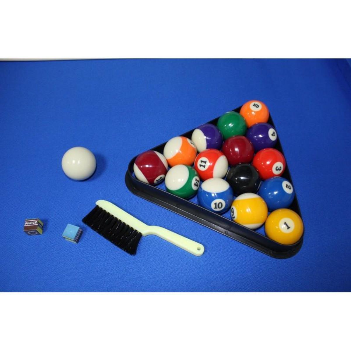 PLAY4FUN Billard Américain HARMONY 6Ft - 206,5 x 116,5 x 80 cm avec accessoires - Couleur Ivoire