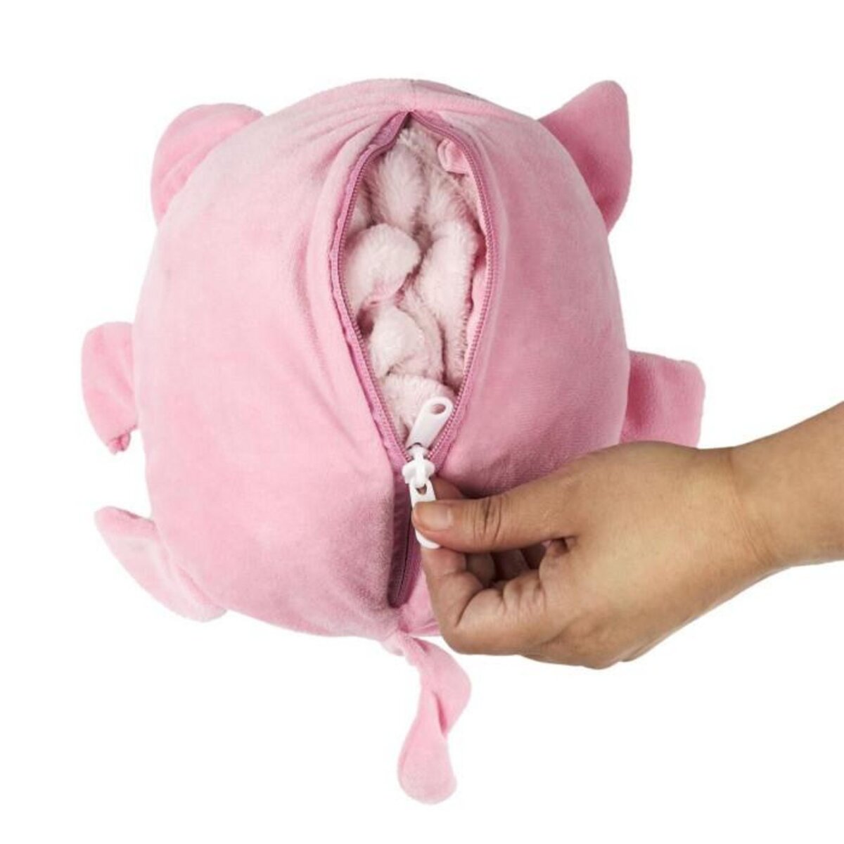 Paris Prix Sweat Pochon Peluche  Enfant  66cm Rose