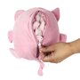 Voir la diapositive 3 : Paris Prix Sweat Pochon Peluche  Enfant  66cm Rose