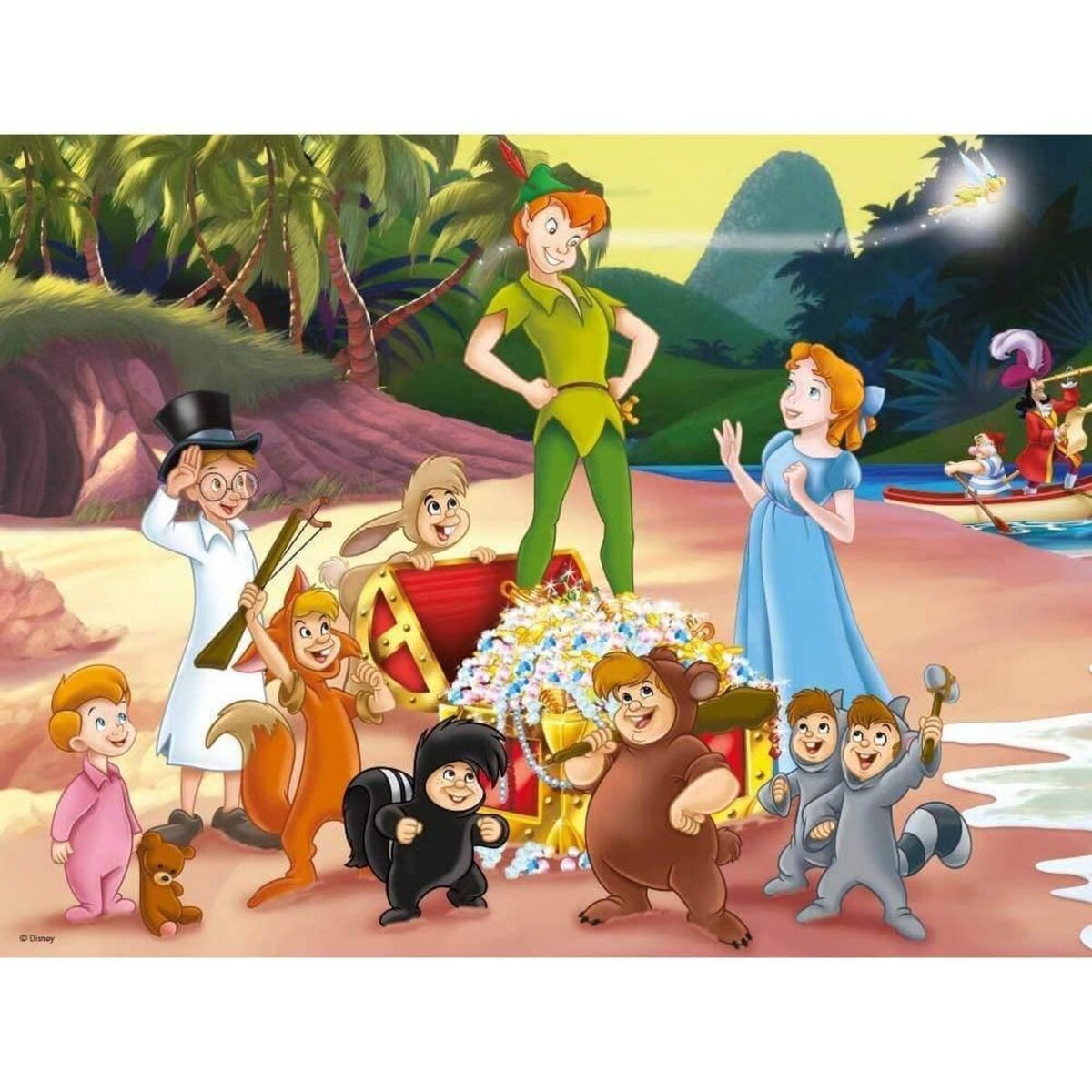 King Puzzles Puzzle 500 pièces : Disney : Peter Pan pas cher