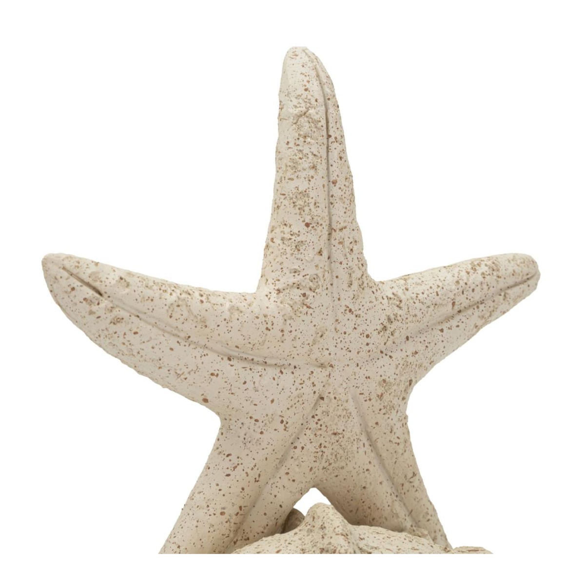 Paris Prix Étoile de Mer sur Coquillage en Résine  Sand  30cm Beige