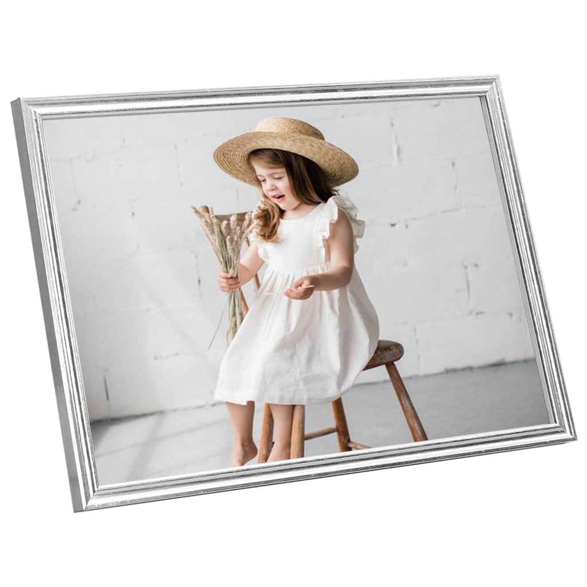Voir la diapositive 4 : VIDAXL Collage de cadres photo 3 pcs de table Argente 21x29,7 cm