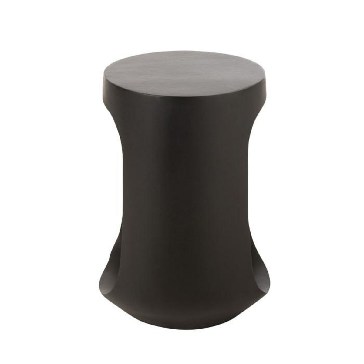 Paris Prix Table d'Appoint Design en Bois  Cave  46cm Noir