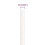 Voir la diapositive 6 : VIDAXL Corde de bateau Blanc complet 14 mm 50 m Polypropylene