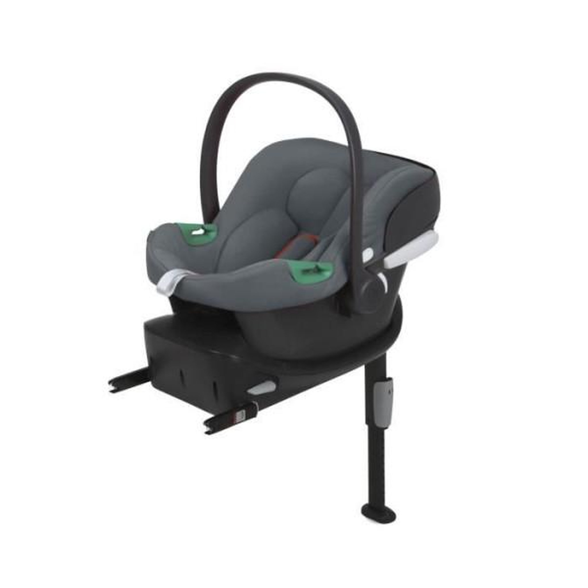CYBEX Siege auto Aton B2 I-Size - Base One incluse - Groupe 0+ - Gris acier
