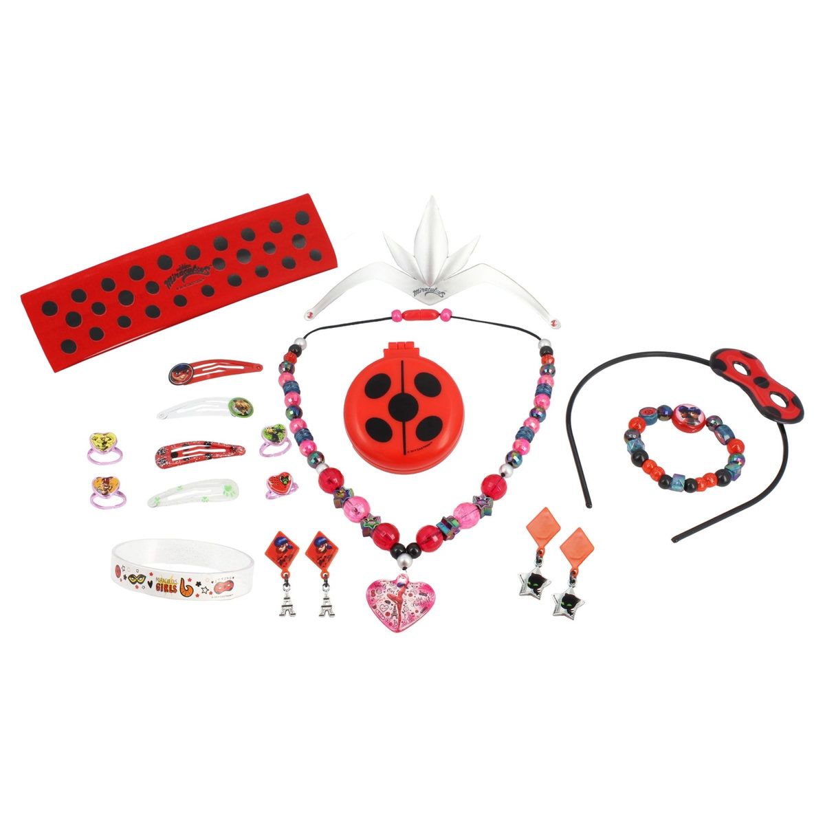 Coffret bijoux 20 pièces Miraculous