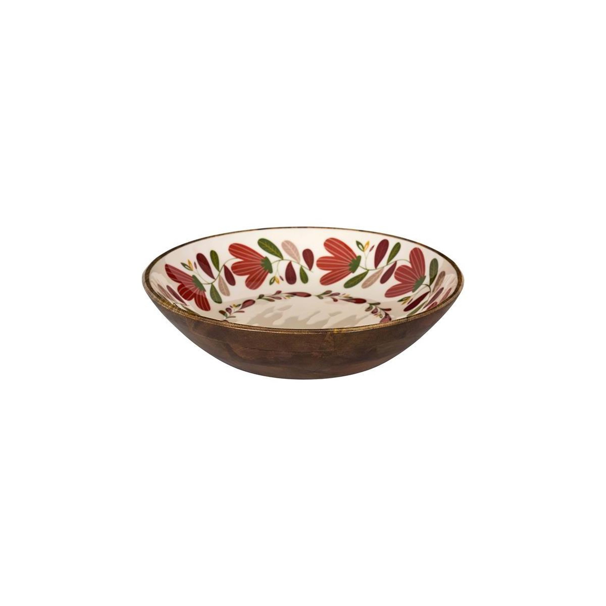 The Home Deco Factory Saladier en bois  selena  3l marron