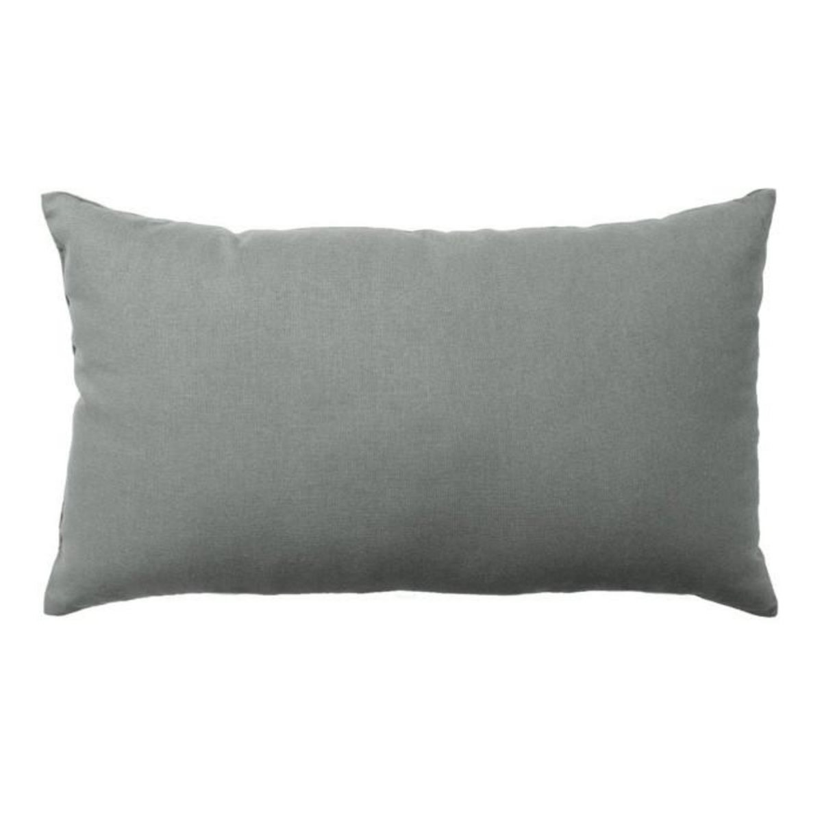 Paris Prix Coussin Déco Uni  Panama  30x50cm Gris Clair