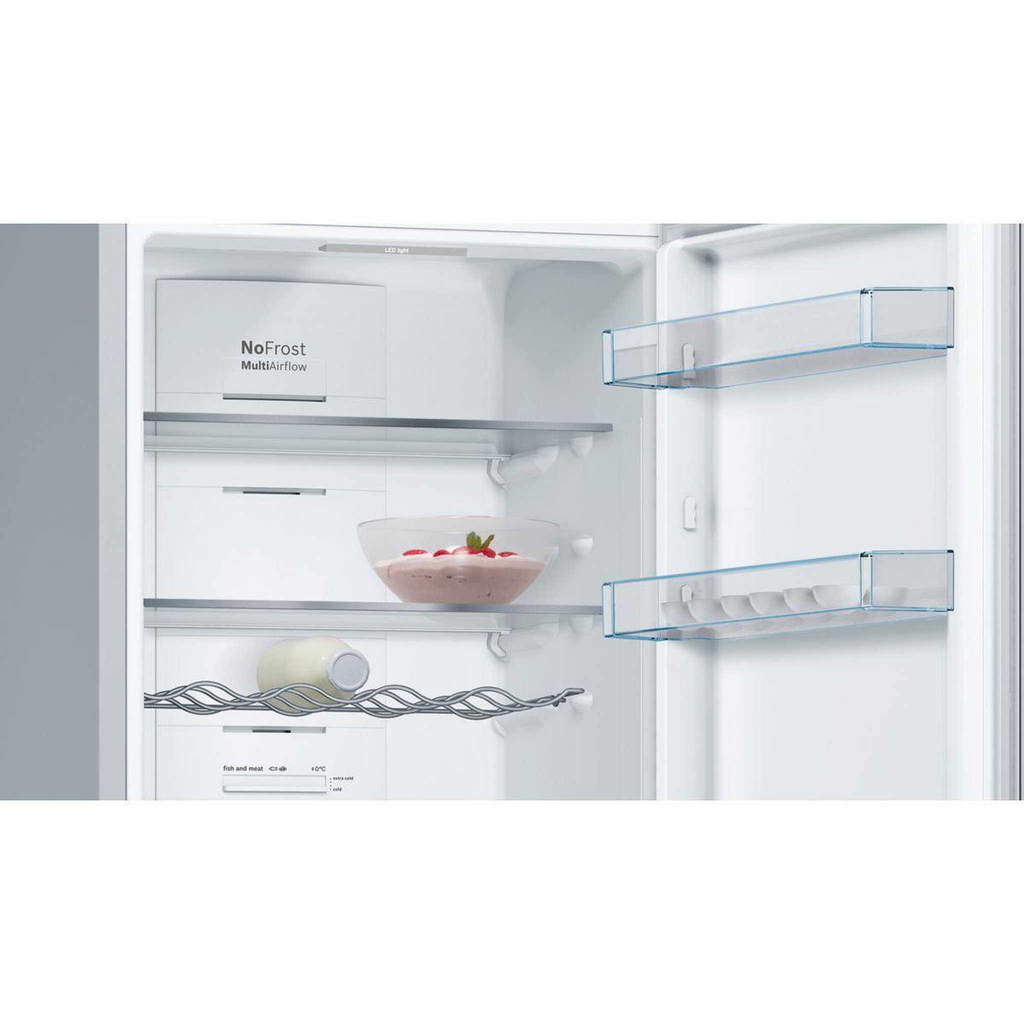 Voir la diapositive 4 : BOSCH Réfrigérateur combiné KGN36VLED Série 4 VitaFresh