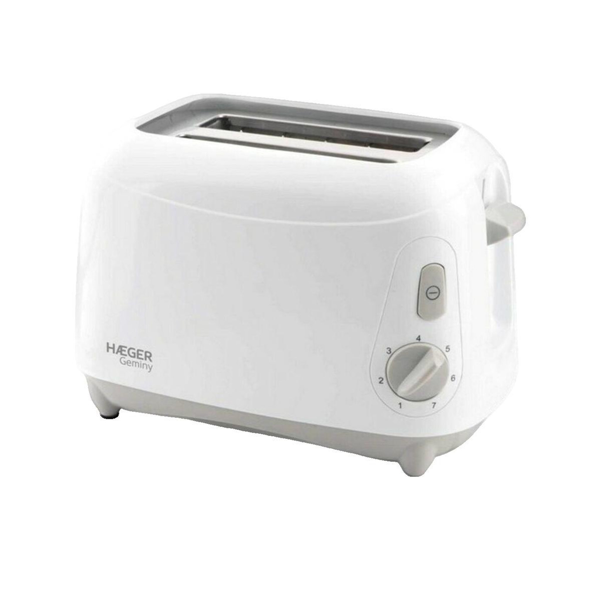 HAGER Grille-pain Haeger 5608475007606 blanc élégant