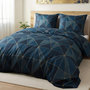 Voir la diapositive 2 : Les Ateliers du Linge Parure housse de couette 100% polyester microfibre 75gsm kael